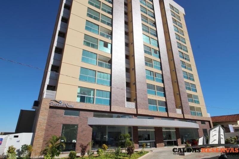 Apartamento Piazza Diroma Oficial Com Acesso Ao Acqua Park Vulcao Ate 5 Pessoas 2 Caldas Novas Exterior foto